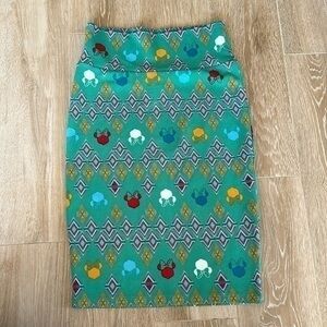 Lularoe Disney Minnie Pencil Skirt XS Cassie